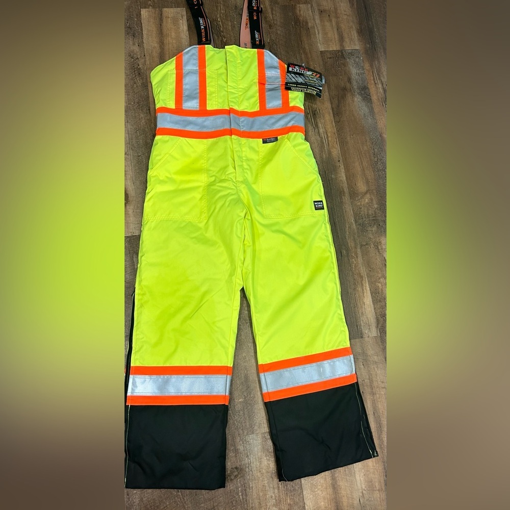 Work King Lined Safety Overall Style S798 Size Medium Brand New With Tags
